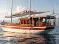 SLANO Custom Sailing Yacht 25m - anchored side profile SLANO Custom Sailing Yacht 25m - anchored side profile