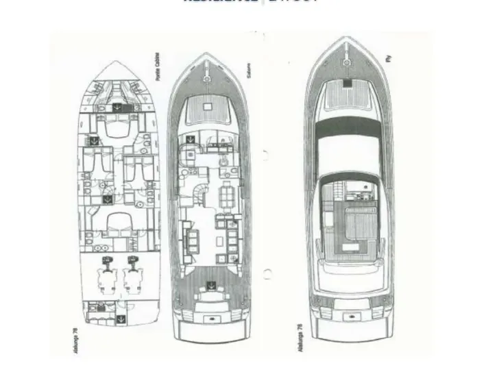 Yacht layout Yacht layout