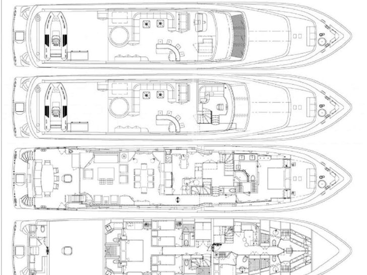 Yacht layout Yacht layout