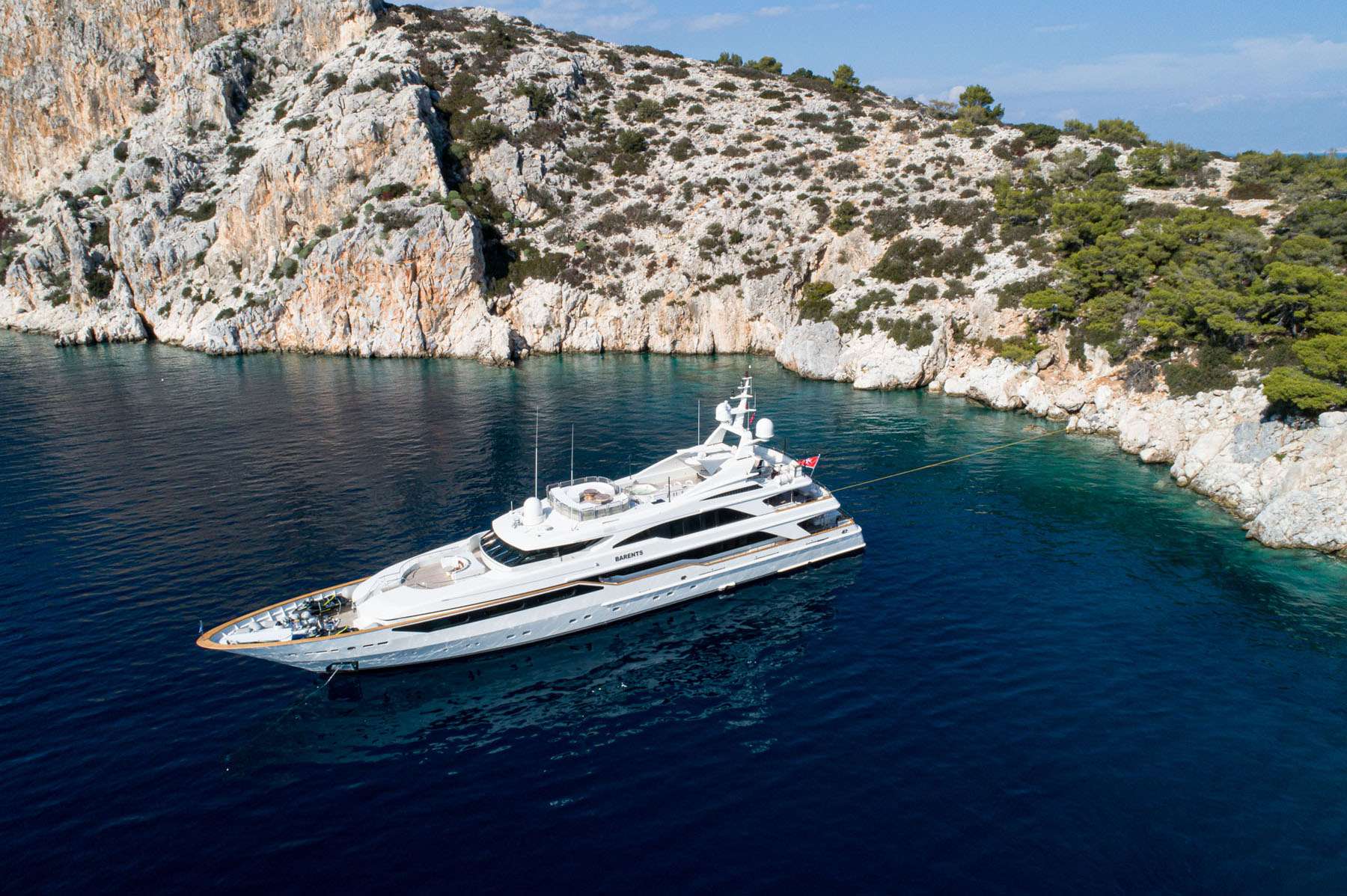 Charter Yacht BARENTS - Benetti 50m - 6 Cabins - Athens - Mykonos - Paros - Cyclades - Aegean - Greece