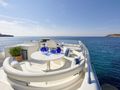 MIREN Ferretti 680 - sundeck lounge MIREN Ferretti 680 - sundeck lounge