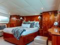 ENDLESS SUN - Azimut 100,master cabin bed close up view
