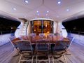 ENDLESS SUN - Azimut 100,aft deck's alfresco dining ENDLESS SUN - Azimut 100,aft deck's alfresco dining