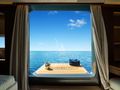 MARIAH PRINCESS III Lagoon Seventy 7 - master cabin balcony MARIAH PRINCESS III Lagoon Seventy 7 - master cabin balcony