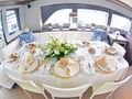 MARIAH PRINCESS III Lagoon Seventy 7 - indoor dining set up MARIAH PRINCESS III Lagoon Seventy 7 - indoor dining set up