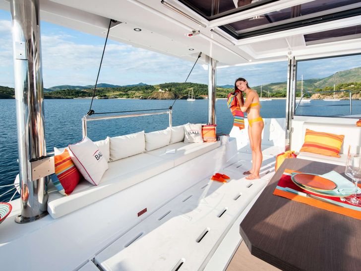 YEMAYA Bali 4.8 - aft deck YEMAYA Bali 4.8 - aft deck
