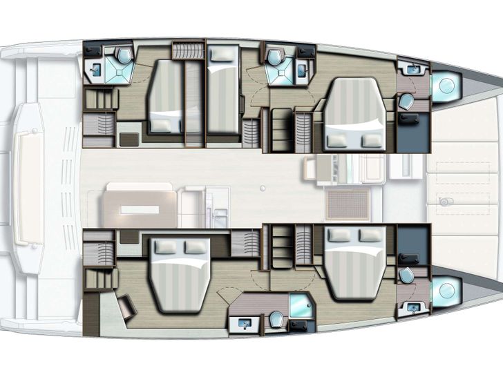 Yacht layout