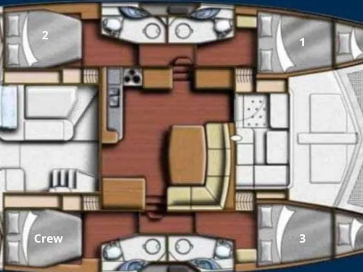 Yacht layout Yacht layout