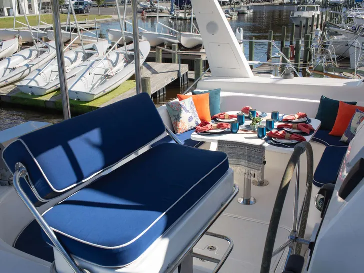 TAHINA St. Francis 50 - aft deck TAHINA St. Francis 50 - aft deck