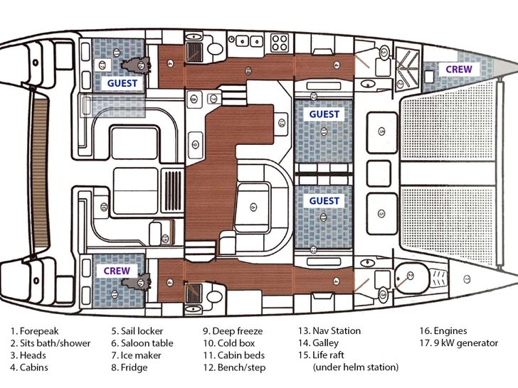 TAHINA St. Francis 50 - layout TAHINA St. Francis 50 - layout