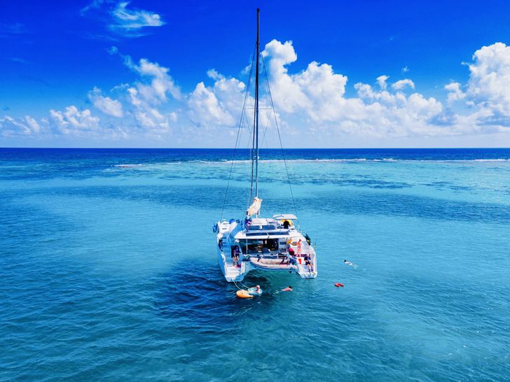 DISCOVER Fountaine Pajot Saba 50 - aft view DISCOVER Fountaine Pajot Saba 50 - aft view