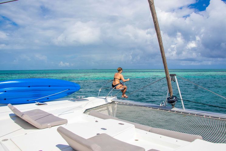 Charter Yacht DISCOVER - Fountaine Pajot Saba 50 - 5 Cabins - San Pedro - Drowned Cayes - Goff's Caye - St. George`s Caye - Belize