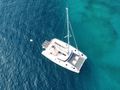 PURPOSE Fountaine Pajot Saba 50 - top aerial shot other angle PURPOSE Fountaine Pajot Saba 50 - top aerial shot other angle