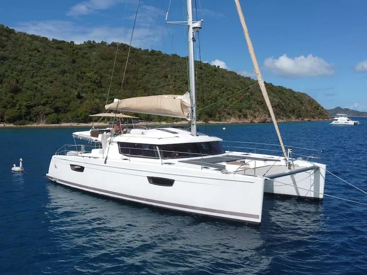 PURPOSE Fountaine Pajot Saba 50 - profile PURPOSE Fountaine Pajot Saba 50 - profile