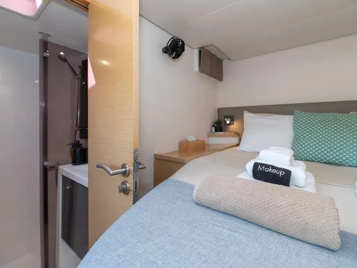 PURPOSE Fountaine Pajot Saba 50 - cabin 4 PURPOSE Fountaine Pajot Saba 50 - cabin 4