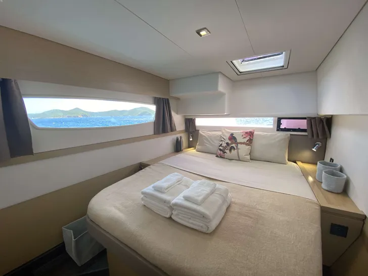 PURPOSE Fountaine Pajot Saba 50 - cabin 2 PURPOSE Fountaine Pajot Saba 50 - cabin 2