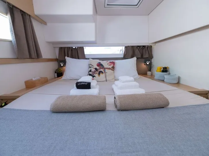 PURPOSE Fountaine Pajot Saba 50 - cabin 1 PURPOSE Fountaine Pajot Saba 50 - cabin 1