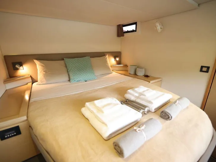 PURPOSE Fountaine Pajot Saba 50 - cabin 3 PURPOSE Fountaine Pajot Saba 50 - cabin 3