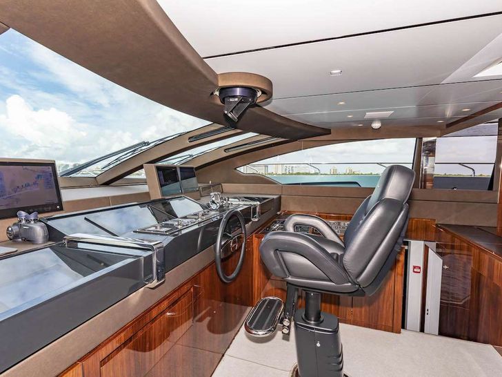 NO SURRENDER Riva Dolcevita 110 - cockpit NO SURRENDER Riva Dolcevita 110 - cockpit