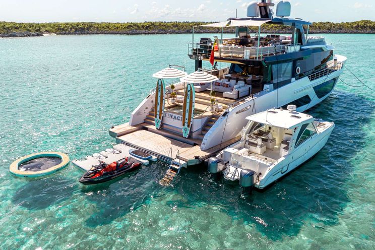 Charter Yacht VIVACE - Alpha Spritz 102 - 5 Cabins - Nassau - Staniel Cay - Exumas