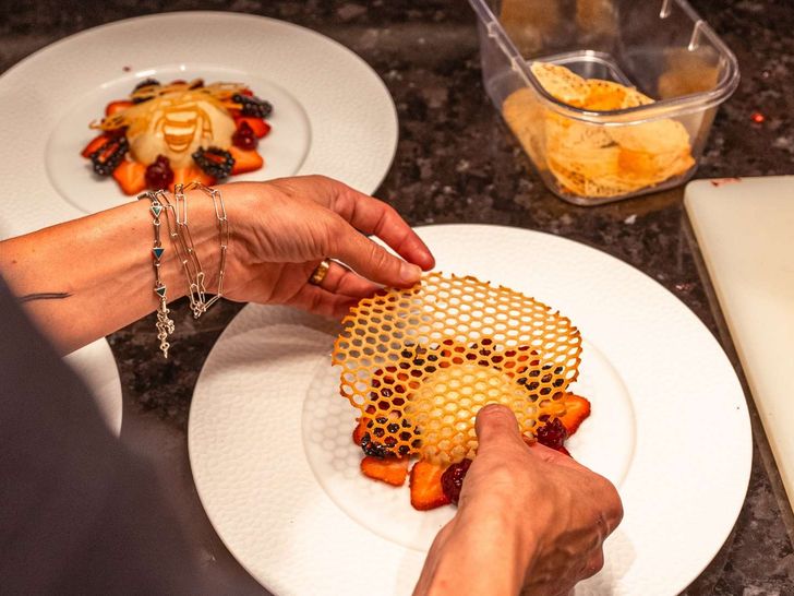 VIVACE Alpha Spritz 102 - sample dish by the chef VIVACE Alpha Spritz 102 - sample dish by the chef