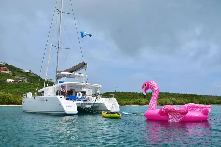 Charter Yacht KNOT 5280 - Lagoon 450F - 3 Cabins - Tortola - Anegada - Virgin Gorda - BVI - Caribbean