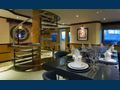 LAST CALL - Intermarine 132,dining area by the staircase