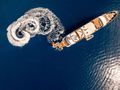CRISTAL Custom 49m - top aerial shot CRISTAL Custom 49m - top aerial shot
