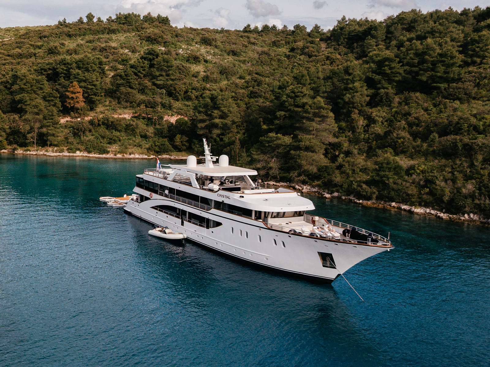 CRISTAL Custom 49m - anchored