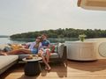 FRIEND'S BOAT Ferretti Customline Navetta 86 Deck FRIEND'S BOAT Ferretti Customline Navetta 86 Deck