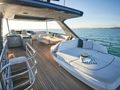 ELIZABETH Princess Y72 crewed Motor Yacht Sunbathing ELIZABETH Princess Y72 crewed Motor Yacht Sunbathing