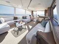 ELIZABETH Princess Y72 crewed Motor Yacht salon ELIZABETH Princess Y72 crewed Motor Yacht salon