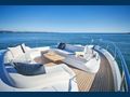ELIZABETH Princess Y72 crewed Motor Yacht Seating Area
