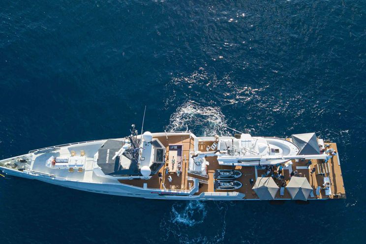 Charter Yacht BAD COMPANY SUPPORT - DAMEN Yachting 45m - 3 Cabins - Azores - Spain - Canary Islands