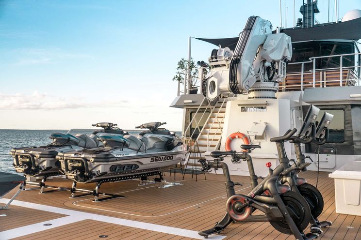 Charter Yacht BAD COMPANY SUPPORT - DAMEN Yachting 45m - 3 Cabins - Azores - Spain - Canary Islands