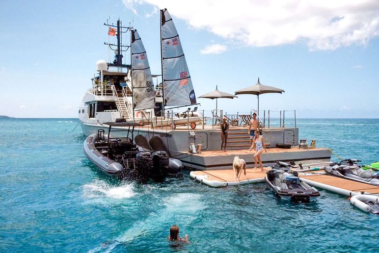 Charter Yacht BAD COMPANY SUPPORT - DAMEN Yachting 45m - 3 Cabins - Azores - Spain - Canary Islands