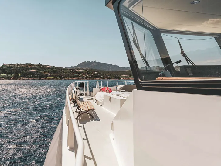 BAD COMPANY SUPPORT DAMEN Yachting 45m Crewed Motor Yacht Bow BAD COMPANY SUPPORT DAMEN Yachting 45m Crewed Motor Yacht Bow