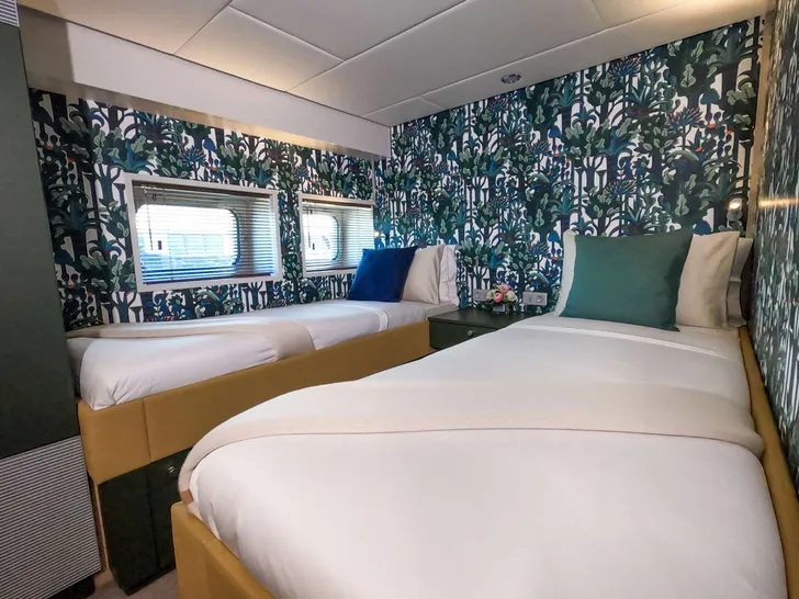 BAD COMPANY SUPPORT DAMEN Yachting 45m Crewed Motor Yacht Twin Cabin Starboard BAD COMPANY SUPPORT DAMEN Yachting 45m Crewed Motor Yacht Twin Cabin Starboard