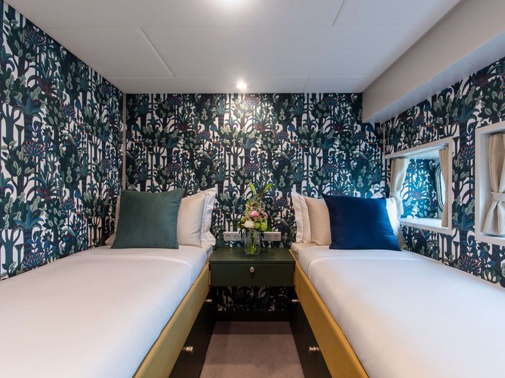 BAD COMPANY SUPPORT DAMEN Yachting 45m Crewed Motor Yacht Twin Cabin Port BAD COMPANY SUPPORT DAMEN Yachting 45m Crewed Motor Yacht Twin Cabin Port