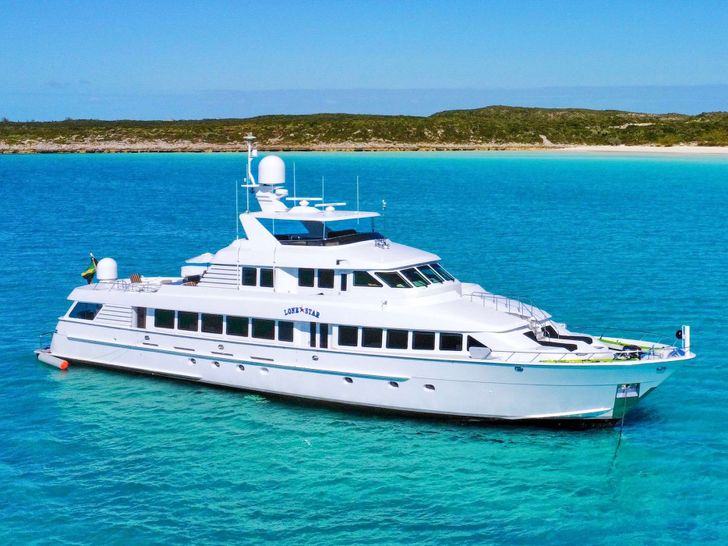 LONE STAR Hatteras 130 Crewed Motor Yacht