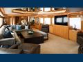 LONE STAR Hatteras 130 Crewed Motor Yacht Salon