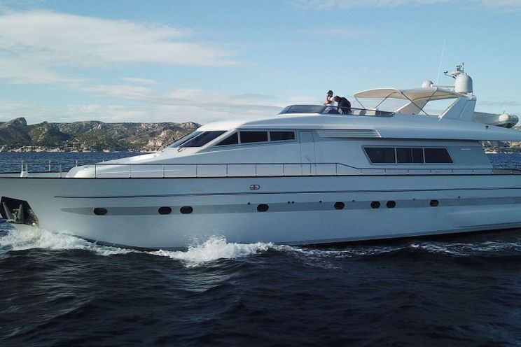 Charter Yacht OLA - San Lorenzo 78 ft - 4 Cabins - Marseille - Riviera - Corsica - Sardinia