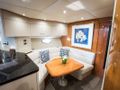 LION - Sunseeker 72,indoor dining area LION - Sunseeker 72,indoor dining area