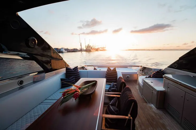 Charter Yacht NOT YET - Riva 76 - 3 Cabins - Miami - Florida East Coast - USA