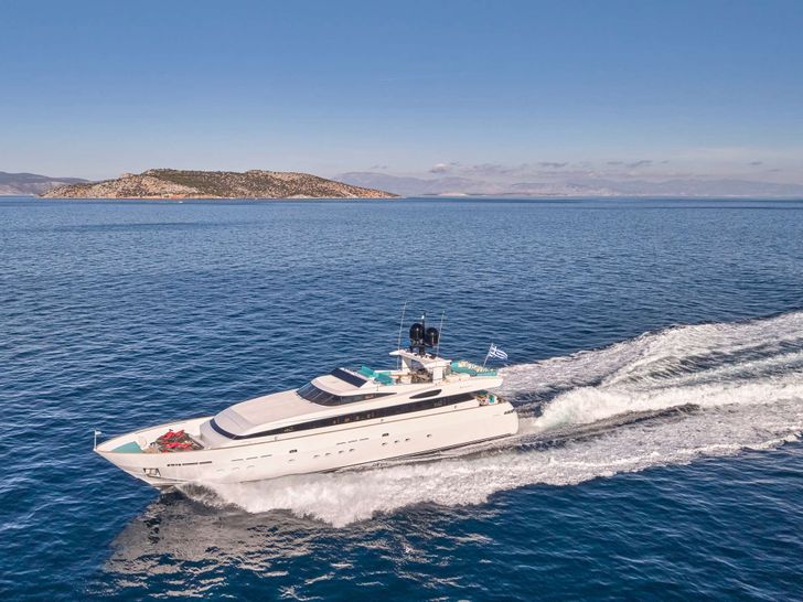 LOANA Baglietto 34m - cruising LOANA Baglietto 34m - cruising