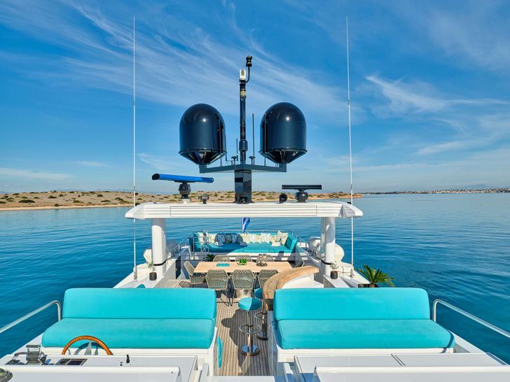 LOANA Baglietto 34m - sun deck LOANA Baglietto 34m - sun deck