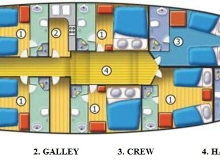 Yacht layout Yacht layout