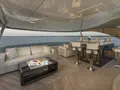 ENTREPRENEUR Ocean Alexander 35R - sun deck seating and bar area ENTREPRENEUR Ocean Alexander 35R - sun deck seating and bar area