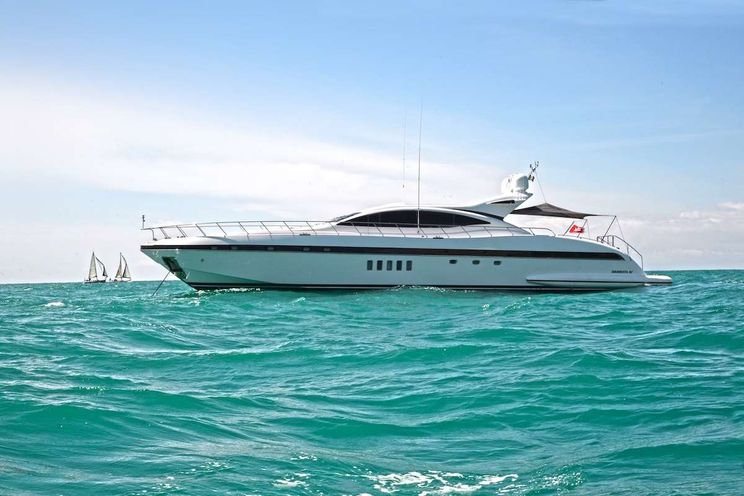 Charter Yacht ONLY ONE - Overmarine Mangusta 92 - 4 Cabins - Naples - Capri - Positano - Amalfi Coast - Italy