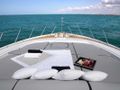 ONLY ONE Overmarine Mangusta 92 - foredeck bronzing area ONLY ONE Overmarine Mangusta 92 - foredeck bronzing area